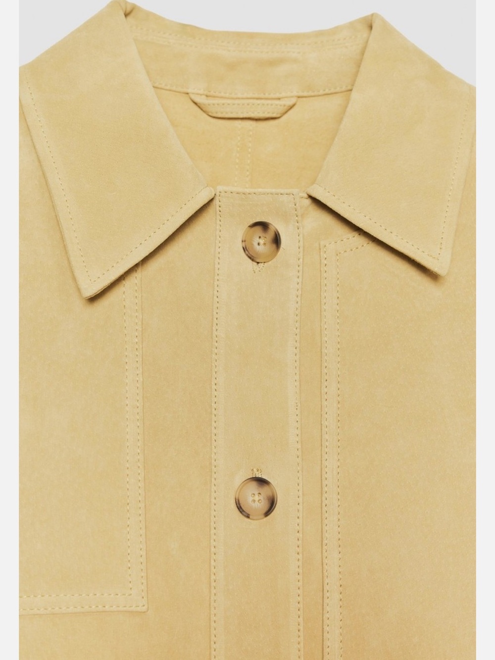 Zara 100% Suede Jacket - Picture 4 of 9